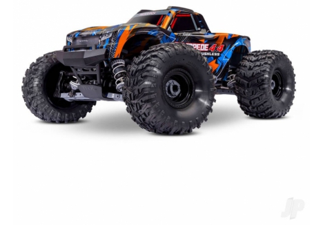 Stampede 4WD 1:10 4WD RTR Monster Truck, Orange (+ TQi Sport 2-ch, VX3, V3200, Clipless Body)