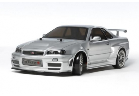 Tamiya 1/10 Skyline GT-R Z-Tune R34 2WD RC Drift Car Kit TAM58605