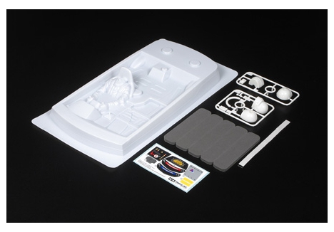 Tamiya 1/10 Touring Car Cockpit Set Right Hand Drive TAM54157