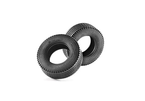 Tamiya 1/14 Fulda Multitonn 2 Wide Tyres TAMC907012
