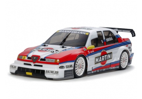 Tamiya Alfa 155 V6 Ti Martini 1/10 4WD RC Touring Car Kit TAM58606