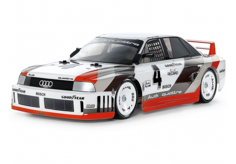 Tamiya Audi 90 Quattro Racing 1/10 4WD RC Car Kit TAM58744