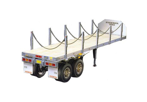 Tamiya Flatbed Trailer 1/14 Scale RC Semi-Trailer Aluminium Frame TAM56306
