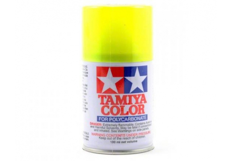 Tamiya Lexan Spray Paint PS-27 Fluorescent Yellow 100ml RC Car Body TAM86027