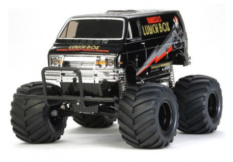 Tamiya Lunch Box Black Edition 1/12 RC Monster Truck Assembly Kit TAM58546