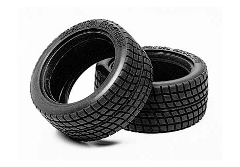 Tamiya M-Chassis Radial Tyre Replacement Pair TAM50568
