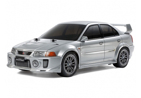 Tamiya Mitsubishi Lancer Evo V 1/10 RC Rally Car Kit TT-02 TAM58713