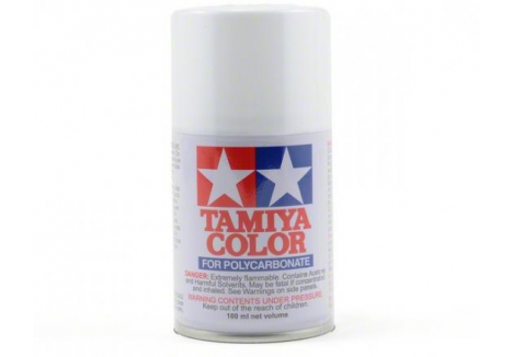 Tamiya PS-1 Lexan Polycarbonate Spray Paint White 100ml TAM86001