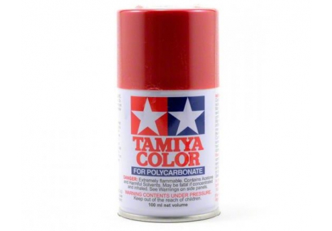 Tamiya PS-15 Metallic Red Polycarbonate Spray Paint 100ml TAM86015