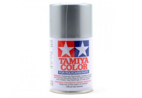 Tamiya PS-48 Anodised Silver Polycarbonate Spray Paint TAM86048
