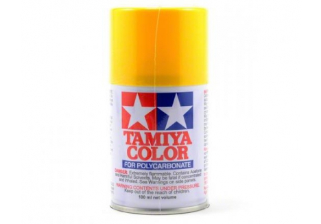 Tamiya PS-6 Yellow Polycarbonate Lexan Spray Paint 100ml TAM86006