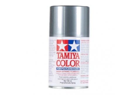 Tamiya PS-63 Bright Gun Metal Polycarbonate Spray Paint RC Car TAM86063