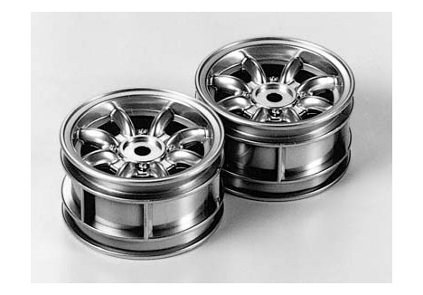 Tamiya Rover Mini Cooper 94 Monte Carlo Plated Wheels TAM50676