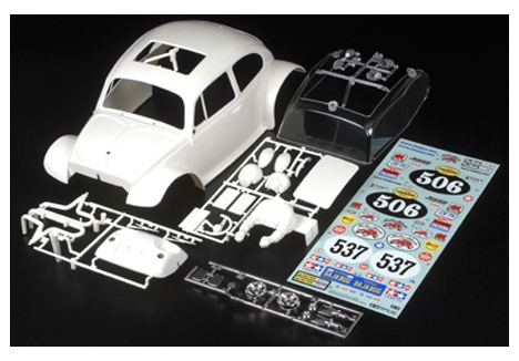 Tamiya Sand Scorcher RC Body Parts Set White TAM51406