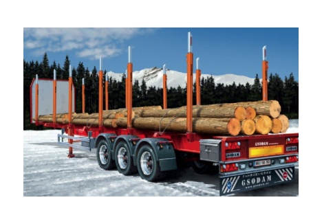 Tamiya Timber Trailer Logger 1/24 Scale Model TAM3868
