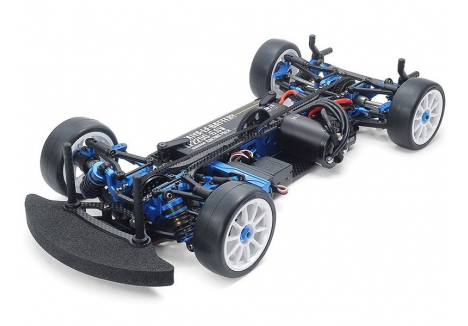 Tamiya TRF421 1/10 4WD RC Racing Chassis Kit Carbon Fibre Black TAM42384