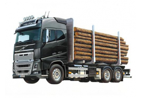 Tamiya Volvo FH16 Globetrotter 750 1/14 6x4 RC Timber Truck TAM56360
