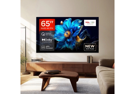 TCL 65" QLED 4K HDR Google Smart TV – Model 65P7K-UK
