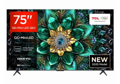 TCL 75" QD-Mini LED 4K UHD Smart Google TV – 75Q6C-UK