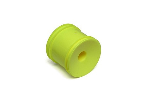 Team Associated 12mm Hex Wheel Yellow Pair for 1/10 Stadium Truck AS7853