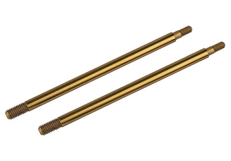 Team Associated 3.5 x 44.5mm Titanium Nitride RC Shock Shafts RC8T4 RC8T4e