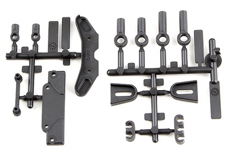 Team Associated B6.3 Tower Covers Wire Clips Rod Ends Spare Parts AS91885