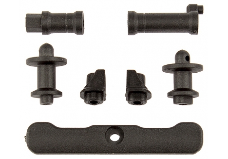 Team Associated B74 Bumper and Post Set AS92242