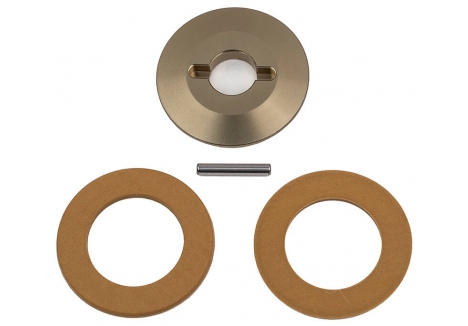 Team Associated B74.2 FT Decoupled Slipper Hub and Pads AS92370
