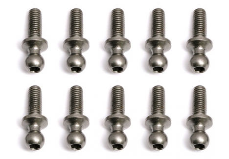 Team Associated Ballstud Long Neck 8mm Pack of 10 Genuine Spare Parts AS31284