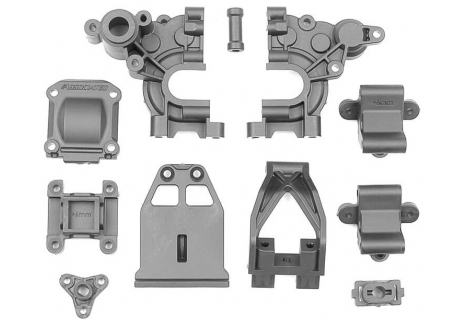 Team Associated DC10 Gearbox Grey Spare Part AS72251