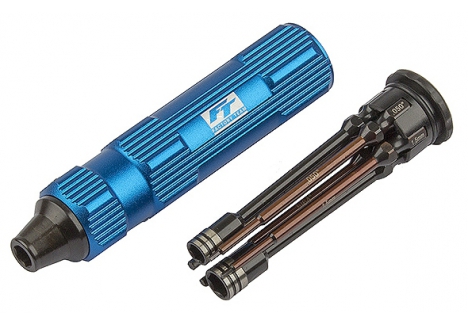 Team Associated Factory Team 7-Piece 1/4 Hex Driver Set AS1650