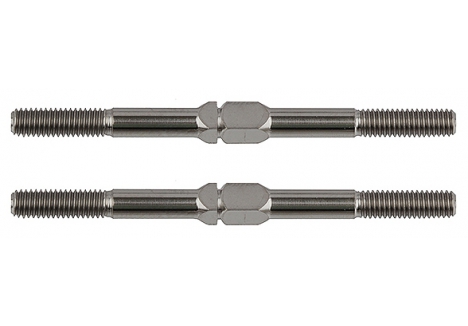 Team Associated Factory Turnbuckle 45mm Blue Titanium AS1404