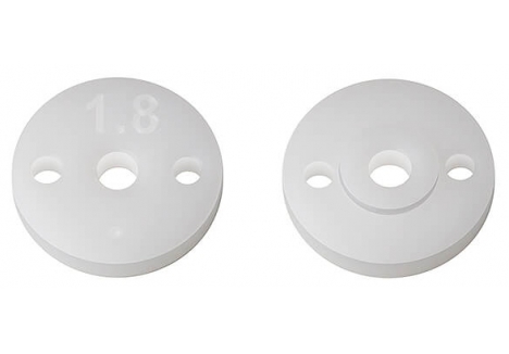 Team Associated FT 13mm Shock Pistons 2.0mm 2x1.8 AS91938