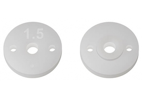 Team Associated FT 13mm Shock Pistons 2.0mm Damping Pair AS91935