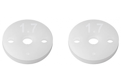 Team Associated FT 13mm Shock Pistons 2.5mm 2x1.7 Factory Team AS91933