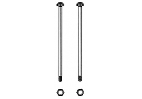Team Associated FT Captured Rear Inner Hinge Pins 58.7mm RC10 AS6974