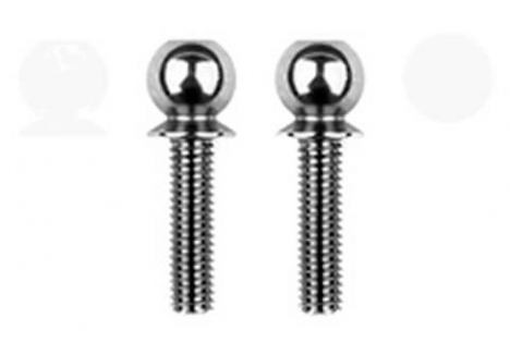 Team Associated FT HD Titanium Ballstuds Short 12mm Pair AS32099