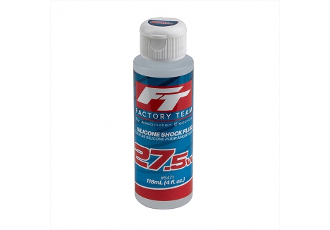 Team Associated FT Silicone Shock Fluid 27.5WT 313cSt 4oz RC Damper Oil AS5471