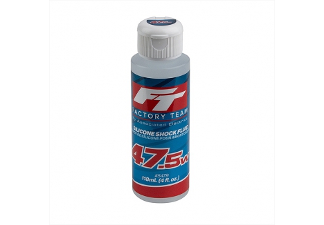 Team Associated FT Silicone Shock Fluid 47.5wt 613cSt 4oz Bottle AS5479