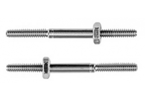 Team Associated FT Titanium Turnbuckle 4-40 x 42mm RC Linkage Component AS92342