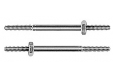 Team Associated FT Titanium Turnbuckle 4-40 x 52.6mm AS92343