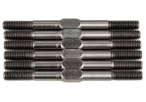Team Associated FT Titanium Turnbuckle Set 3.5mm RC Buggy AS92360