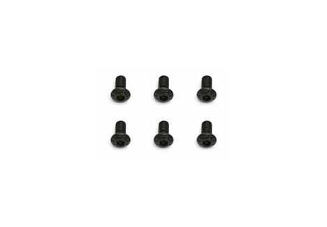 Team Associated M3 x 0.5 x 6mm Button Head Cap Screws Pack of 10 AS31531