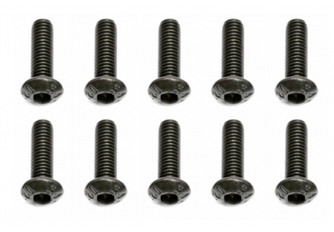Team Associated M3 x 10 Button Head Hex Cap Screws Genuine Spares AS25211