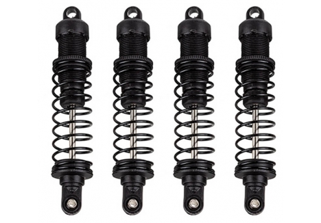 TEAM ASSOCIATED MT12+ LUX SHOCK SET, BLACK AS41161