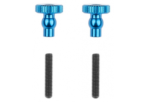 TEAM ASSOCIATED RC10 4WD TEAM CAR ALUM. CHASSIS THUMB SCREWS AS6552