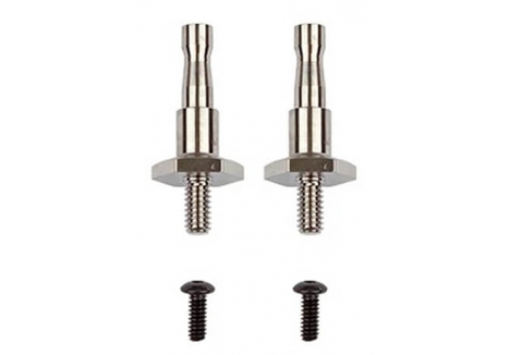 TEAM ASSOCIATED RC10 TITANIUM FT FRONT AXLES 12MM HEX