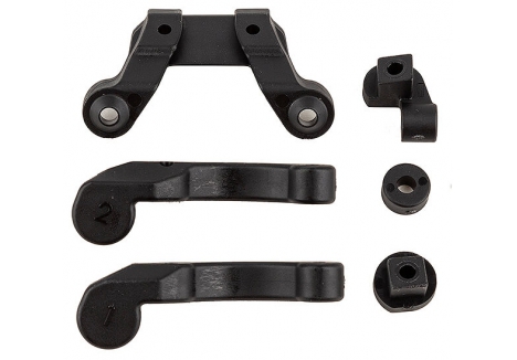 Team Associated RC10B6.4 Front Wing Mount Fan Mounts Battery Components AS91978