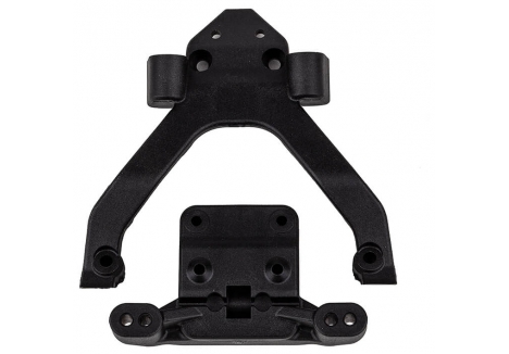 Team Associated RC10B6.4 RC10T6.4 Front Top Plate Mount Angled AS71182