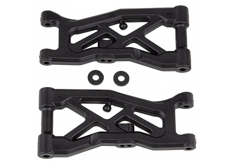 TEAM ASSOCIATED RC10B74.2 FRONT SUSPENSION ARMS GULL WING AS92313